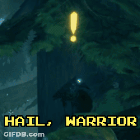 Hail Warrior Video Game GIF