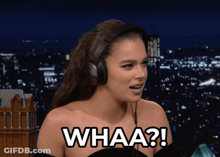 Hailee Steinfeld Whaa GIF