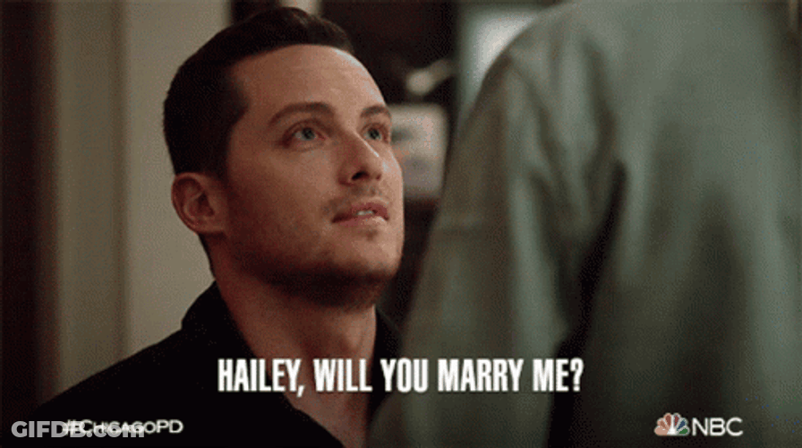 Hailey Will You Marry Me GIF