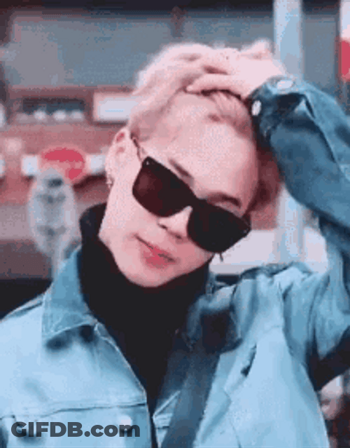 Hair Flip BTS Jimin GIF