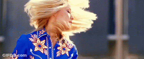 Hair Flip Good Hair Day GIF