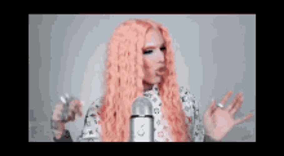 Hair Flip Jeffree Star GIF