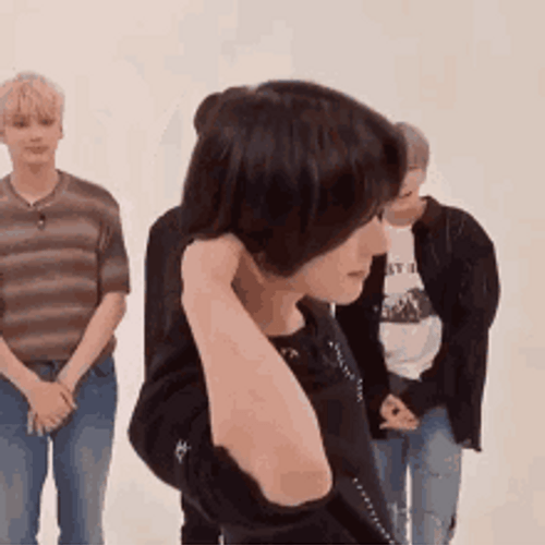 Hair Flip Kpop Male Idol GIF