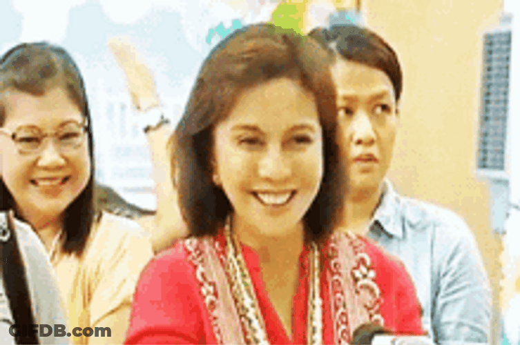 Hair Flip Leni Robredo GIF