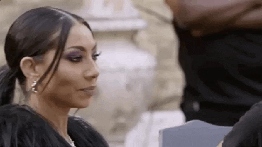Hair Flip Shady Expression GIF