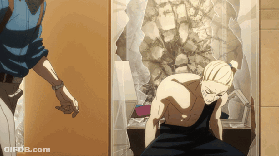 Hair Pull A Kill Issue GIF