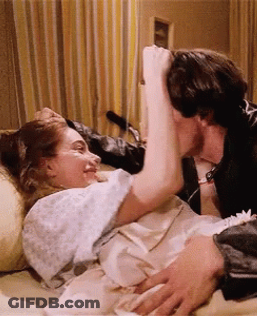 Hair Pull After Birth Of Mom GIF