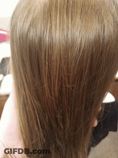 Hair Pull Brown Hair GIF