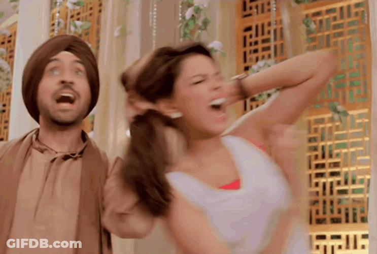 Hair Pull Diljit Pull GIF