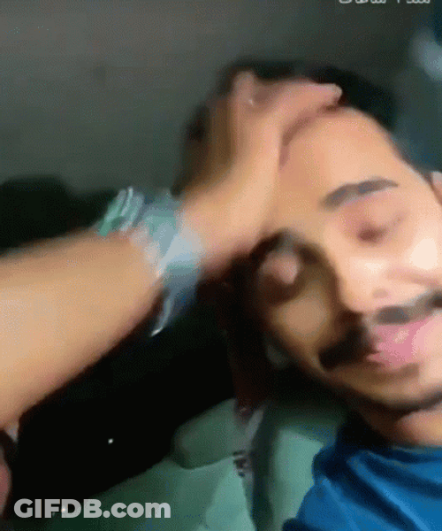 Hair Pull My Head GIF