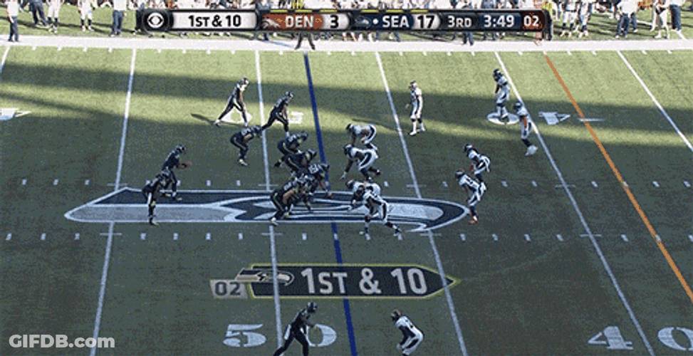 Hair Pulling Seattle Seahawks GIF