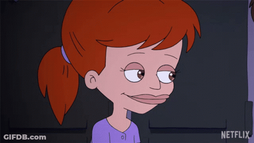 Hair Tuck Big Mouth Jessi Glaser GIF