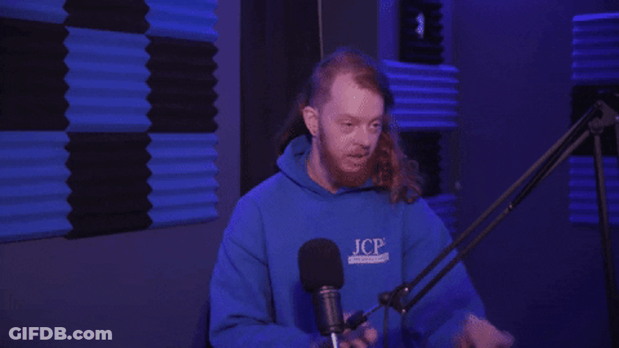 Hair Tuck James Hughes Podcast GIF