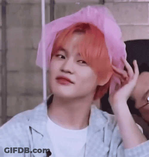 Hair Tuck NCT Chenle Kpop GIF