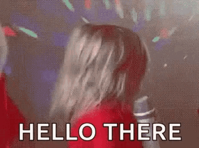 Hair Whip Little Girl Hello There GIF