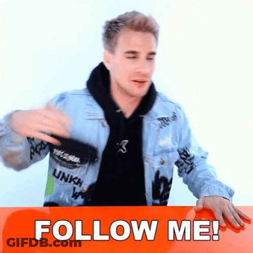 Hairstylist Brad Mondo Follow Me GIF