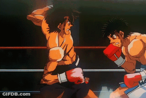 Hajime No Ippo Dodge Punch GIF
