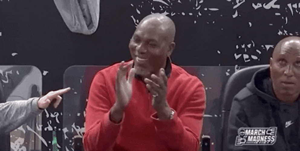 Hakeem Olajuwon Clapping GIF