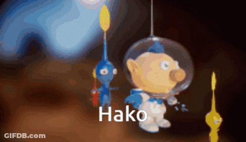 Hako Cartoon Character GIF