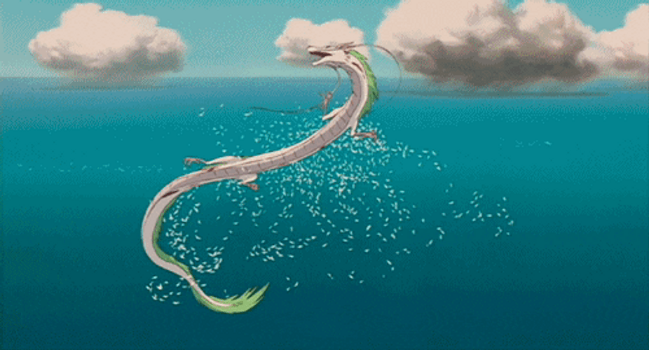 Haku Studio Ghibli Anime GIF