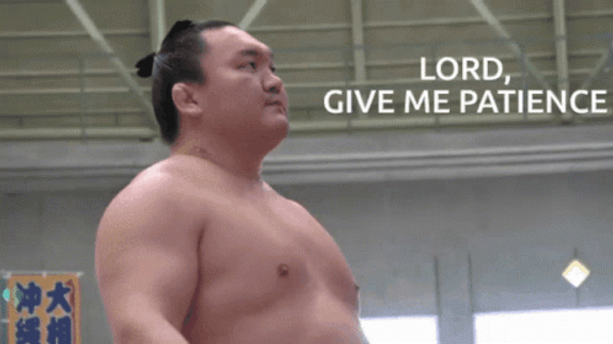 Hakuhō Shō Asks For Patience GIF