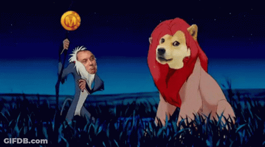 Hakuna Matata Rafiki Hitting Simba Parody GIF