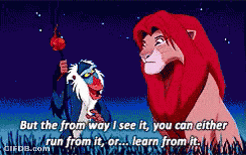 Hakuna Matata Simba And Rafiki Talking GIF