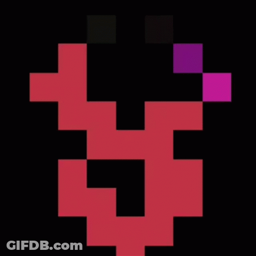 Hakuna Matata Vector Pixel Art GIF