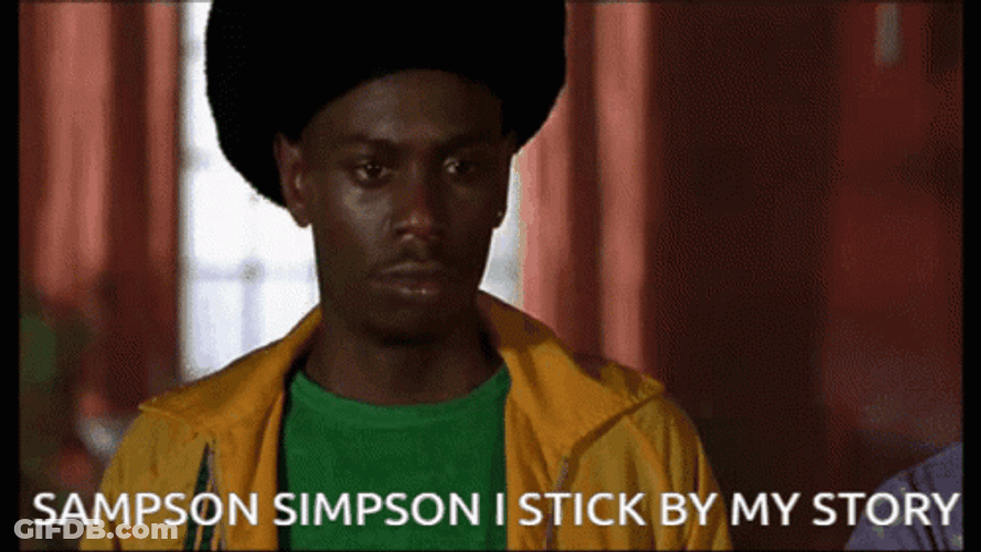 Half Baked Dave Chapelle Sticking To Story GIF