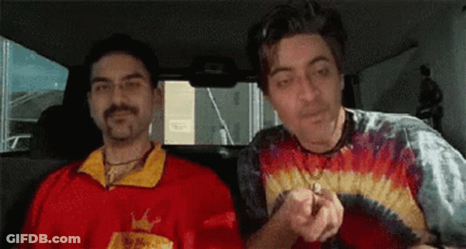 Half Baked In The Car GIF