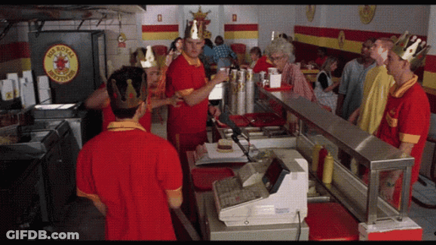 Half Baked Scarface Quits Job GIF