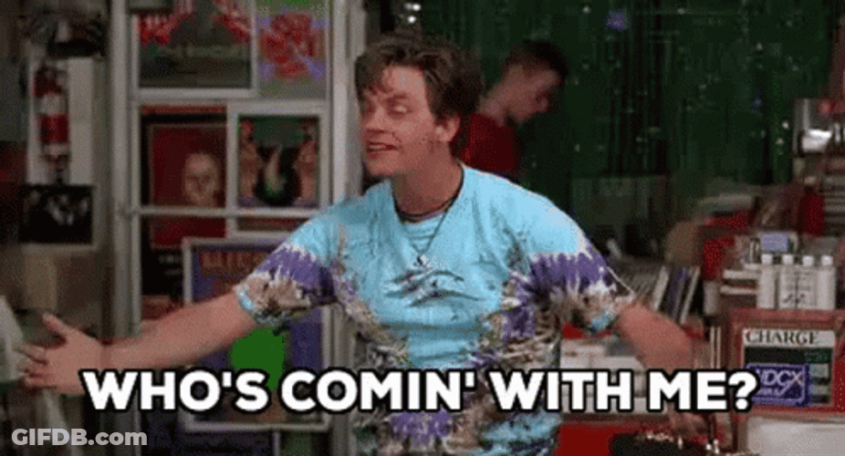 Half Baked Who's Coming With Me GIF