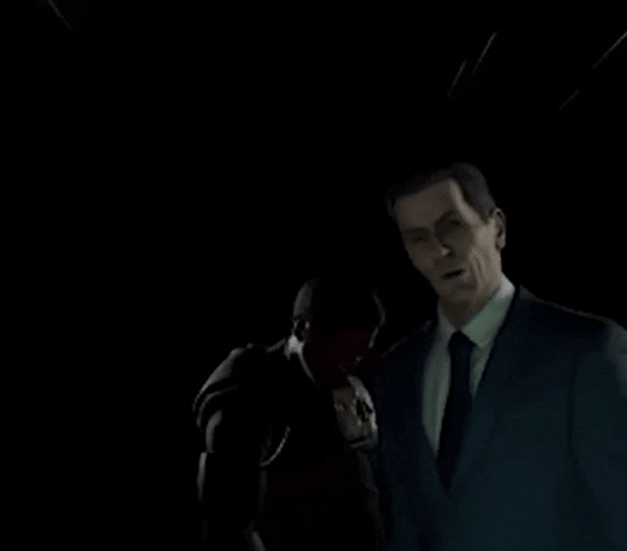 Half Life G-Man GIF