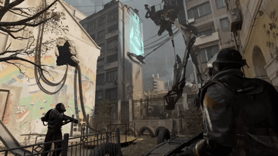 Half Life Robot Monster GIF