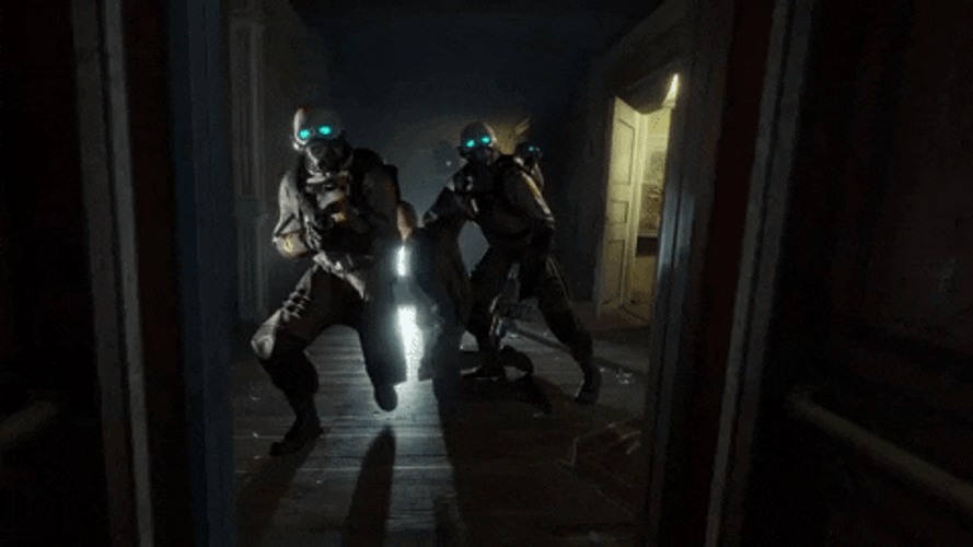 Half Life Soldiers GIF