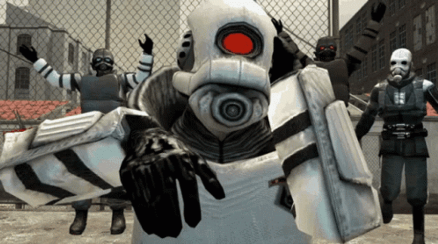 Half Life Soldiers Dancing GIF