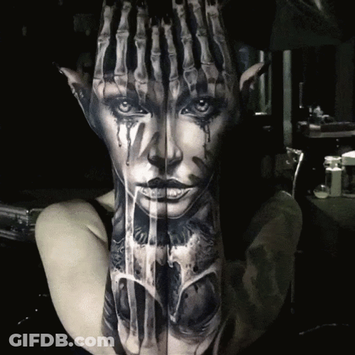 Half Sleeve Tattoo GIF