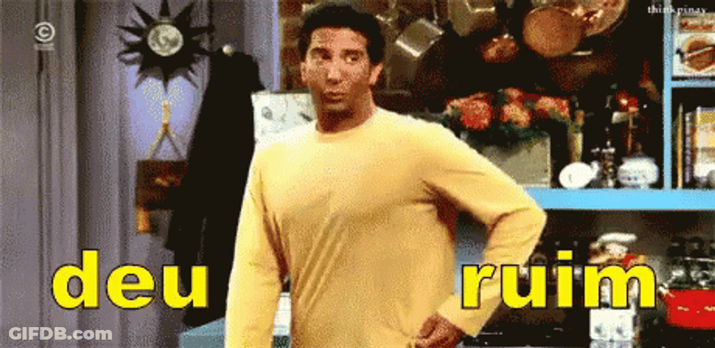 Half Tanning Ross Geller GIF