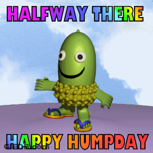 Halfway There Wednesday Morning Funny GIF