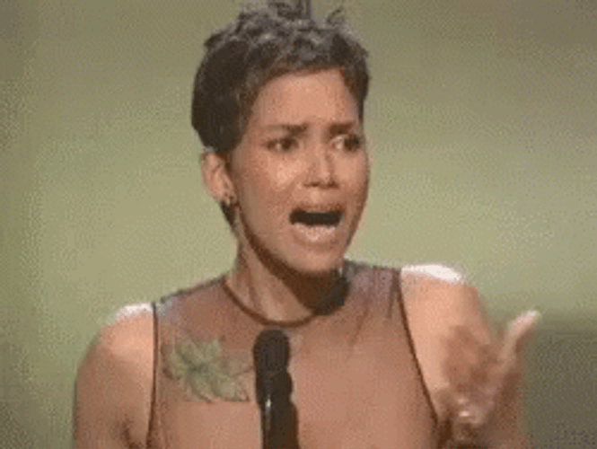 Halle Berry Crying GIF