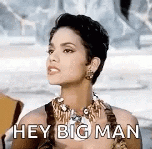 Halle Berry Hey Big Man GIF