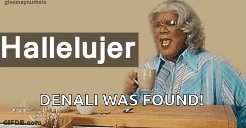 Hallelujer Denali Was Found GIF
