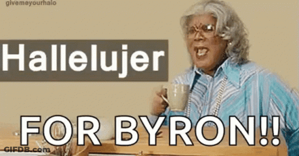Hallelujer For Byron GIF