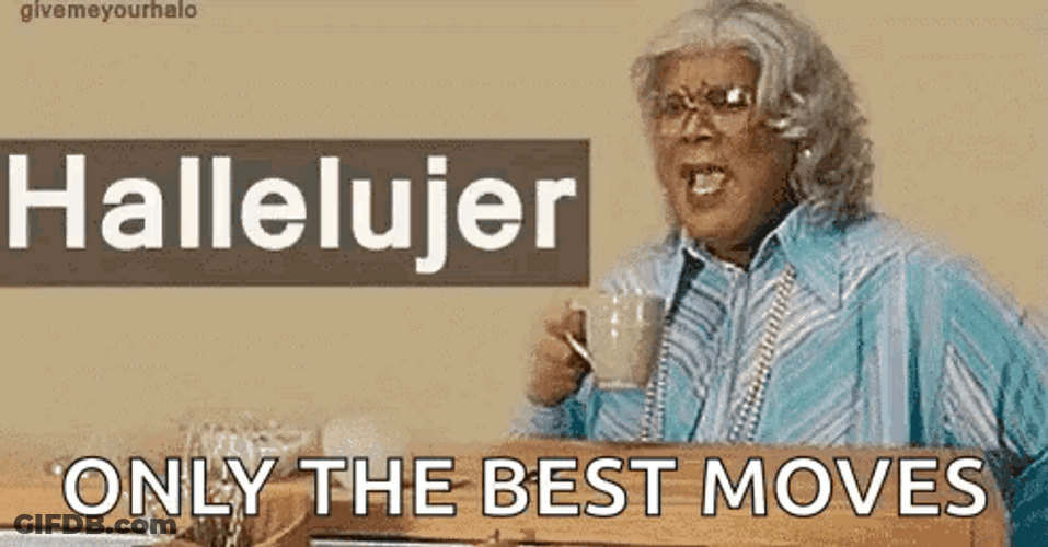 Hallelujer Only The Best Moves GIF