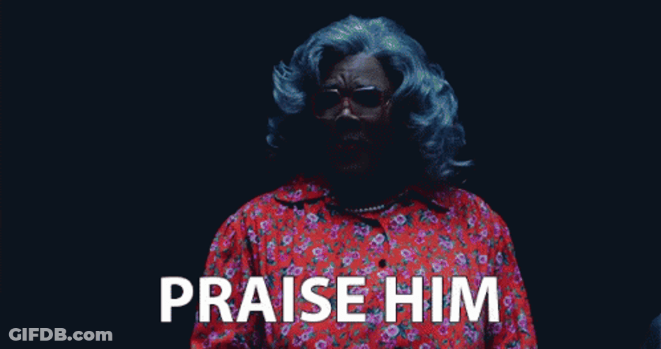 Hallelujer Praise Him GIF