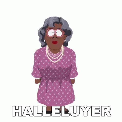Hallelujer South Park Tyler Perry GIF