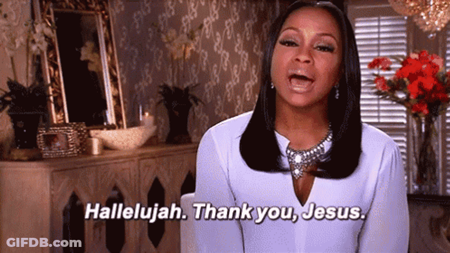 Hallelujer Thank You Jesus GIF