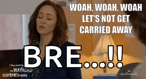 Hallmark Ad The Way Home Woman Saying Bre GIF