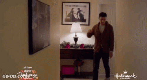 Hallmark Channel Ad Man Dancing GIF