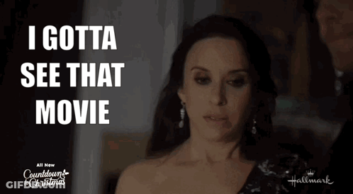 Hallmark Christmas Countdown Ad Woman GIF